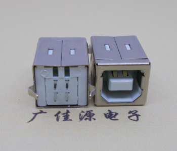 大朗镇USB BF180度母座 打印机接口 立式直插带赛
