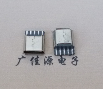 大朗镇Micro USB5p母座焊线 前五后五焊接有后背