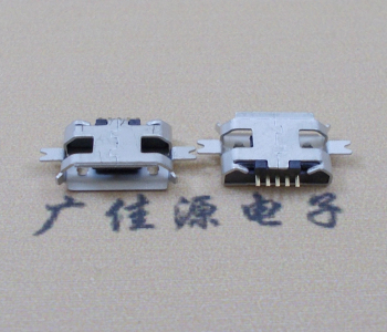 大朗镇MICRO USB 5P接口 沉板1.2贴片 卷边母座