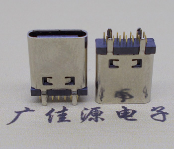 大朗镇立式直插usb type-c14p母座长L=10.0mm