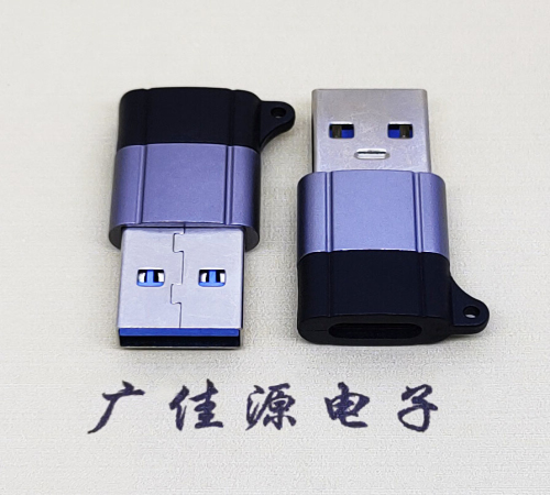 大朗镇USB3.0A公对Type-C母口双用数据转接头