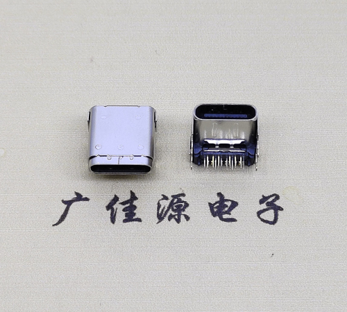 大朗镇type c24p板上母头 typec接口数据CL=3.4,DIP+SMT端子DIP长脚